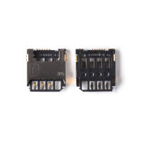 Коннектор SIM для Samsung S5282/S5310/S5312/S6790/S7262/S7390/S7392/G130/G313H/G318H