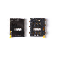 Коннектор SIM для Sony D6603/D6633/D5803/E5823/Tablet Z3 Compact (Z3/Z3 Dual/Z3 Compact/Z5 Compact)