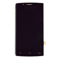 Дисплей для Philips S307 в сборе с тачскрином Черный